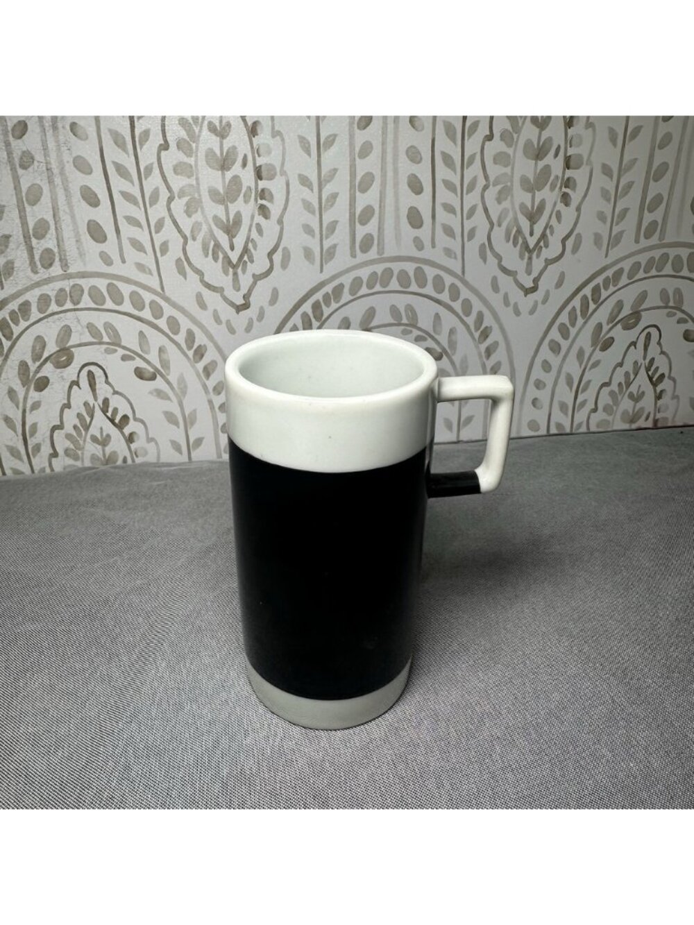 Vintage Hall China Braniff International Airlines Expresso 4 Oz Cup Mug Glass